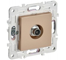 SKANDY Розетка TV оконечная SK-A12Sa песочный  SK-A10-O-K98  IEK