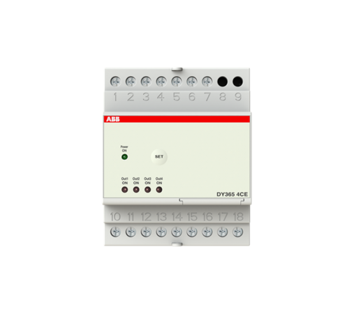 Доп. модуль на 4 канала для год. реле времени DY3654CE  2CSM221181R1000  ABB