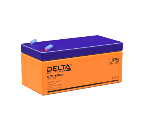 Акумуляторная батарея UPS серии DTM 12032 12В/3,2Ач  DTM 12032  DELTA