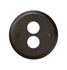 Simon 88 Накладка на аудиорозетку для подключения двух аудиоколонок, S88, коричневый  88082-32  Simon