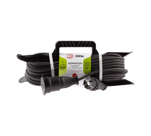 UFx-1e-3x2,5-20m-IP44(KG) Удлинитель силовой на рамке c/з 1 гн 20м КГ 3х2.5  Б0050871  ЭРА