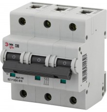 Выключатель автоматический трехполюсный Pro Pro NO-901-33 ВА47-100 3P 80А кривая C  Б0031794  ЭРА