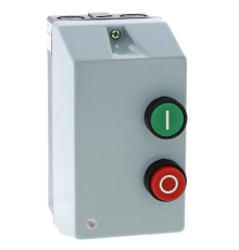 Пускатель в корпусе IP65 КМЭ 12А 400В с РТЭ и индикатором EKF PROxima  ctrp-r-12-400v-led  EKF