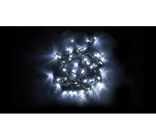 Гирлянда елочная  750 диодов  5000К, CL93   15 веток (5м) + 6м зеленый шнур, IP44  32955  FERON