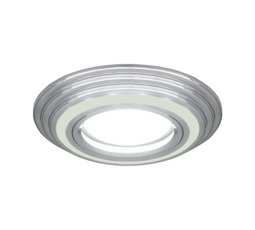 Светильник точечный встраиваемый Backlight BL138 Кругл. Хром. Gu5.3, 3W, LED 3000K  BL138  Gauss