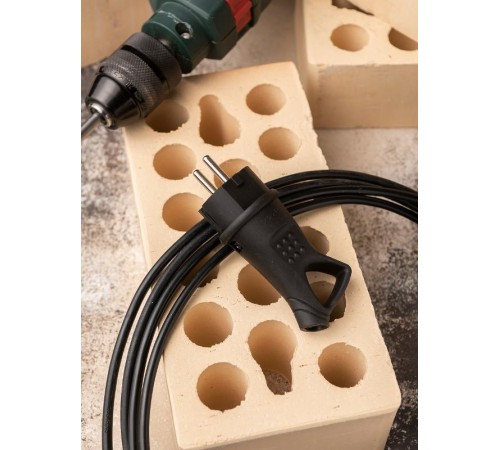 Вилка угловая каучуковая с кольцом 230В 2P+PE 16A IP44 EKF PROxima  RPS-017-16-230-44  EKF