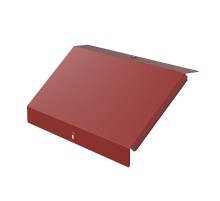 Крышка угла вертикального внешнего 90 градусов Стандарт 500 RAL 3000  PR16.5306  Промрукав