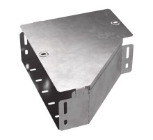 Переходник левый с крышкой Стандарт 300х150х100  PR16.0502  Промрукав