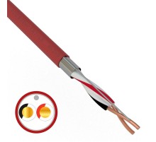 Кабель для пожарной сигнализации REXANT КПСВЭВнг(А)-LS 1x2x1,50 мм?, бухта 200 м 01-4863-1  REXANT