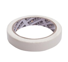 Малярная лента 18 мм, длина 25 м, на бумажной основе, белый  39149  STEKKER