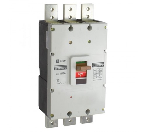 Выключатель автоматический ВА-99М  1250/1000А 3P 35кА EKF PROxima   mccb99-1250-1000m  EKF