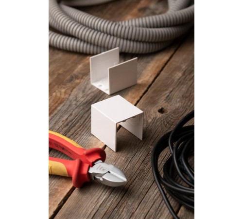 Соединитель (25х25) (4 шт) Plast EKF PROxima Белый    conw-25-25x4   EKF 