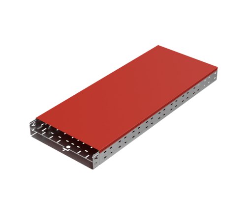 Крышка лотка 400х0,7 L3000 мм "ПЛЮС"  KLplus400-0.7-3000   КМ-профиль