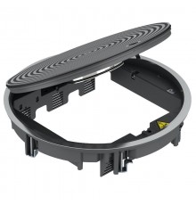 Лючок GRAF9-2 U (серебристый,черный) (GRAF9-2 U 9011)  7405750  OBO Bettermann