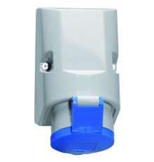 Розетка настенная 32А 3Р(2Р+Е) 230В 6h IP44 126х83 180 гр QC 11949 I 11949-Bals I Bals