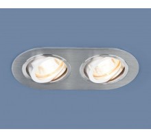 Светильник встраиваемый карданный 1061/2 MR16 SL серебро округлый  a036418  Elektrostandard