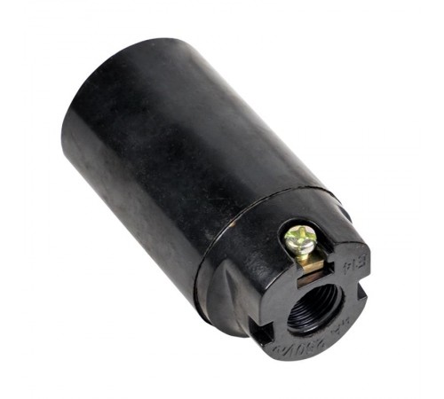 Патрон подвесной карболитовый Е14 черный PROxima  LHC-E14-s-s  EKF