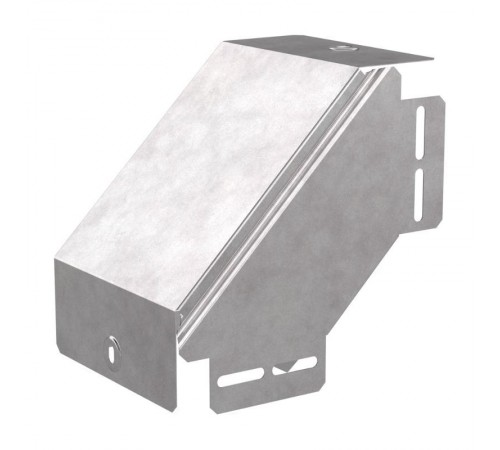 Угол вертикальный внешний 90 градусов с крышкой Стандарт 150х100  PR16.0547  Промрукав