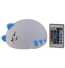 Светильник настольный NLED-415-2W-BU белый с синим  Б0041095  ЭРА