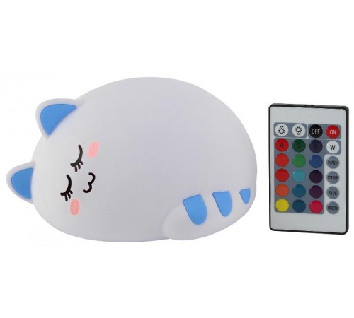 Светильник настольный NLED-415-2W-BU белый с синим  Б0041095  ЭРА