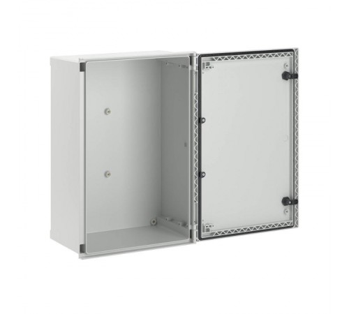 Шкаф цельный навесной из фибергласа без монтажной панели со сплошной дверью 600х400х230 мм  CN50649  DKC