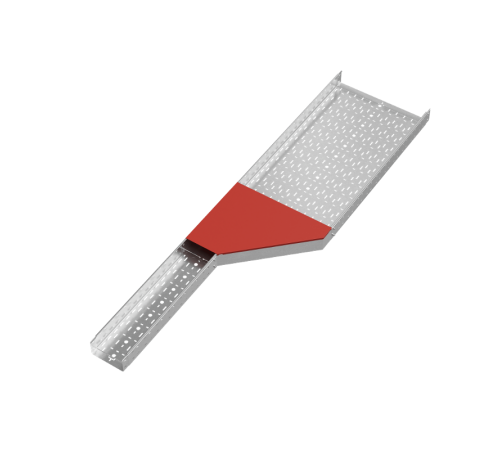 Крышка переходника правого 200-600 мм "ПЛЮС" HD  KPDplus200-600-R HD   КМ-профиль