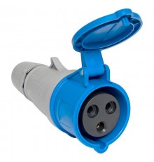 Розетка переносная 223 2P+PE 32А 220В IP44 EKF PROXIMA  ps-223-32-220-PRO  EKF