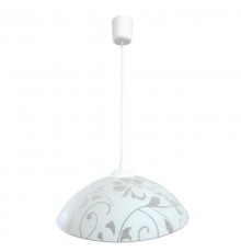 Светильник "Эрика" 410 НСБ 72-60 М50 матовый белый/шнур белый  1005159636  Элетех