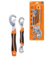 Набор ключей универсальных самозажимных 9-22/22-32 мм, прорезиненные рукоятки, блистер, "Гранит"  SQ1014-0603  TDM