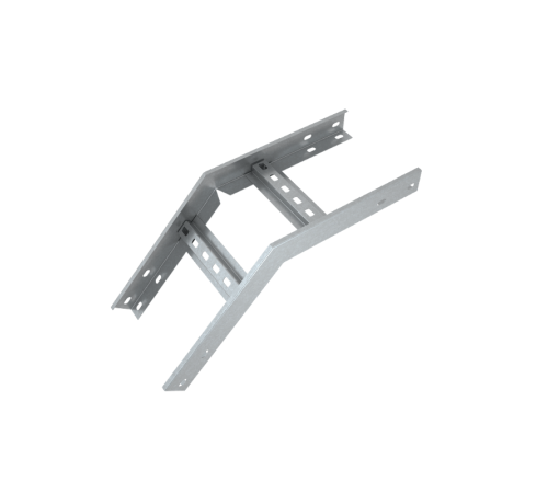 Угол лестничный верт. внеш. 45 гр. 100х150х1,2 мм "Быстрый монтаж" HD  LVLS45-100-150-1.2 HD  КМ-профиль