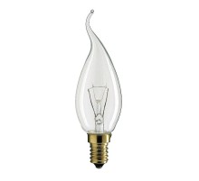 Лампа светодиодная Deco 40W E14 230V BXS35 CL 1CT/4X5  921476844213  Philips
