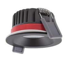 Светильник светодиодный ДВО-8Вт 2700K 8(6/4)Вт 640(80/50%)лм IP65/20 CRI90 управляемый огнеупорный черный SPOT    4099854000027  LEDVANCE