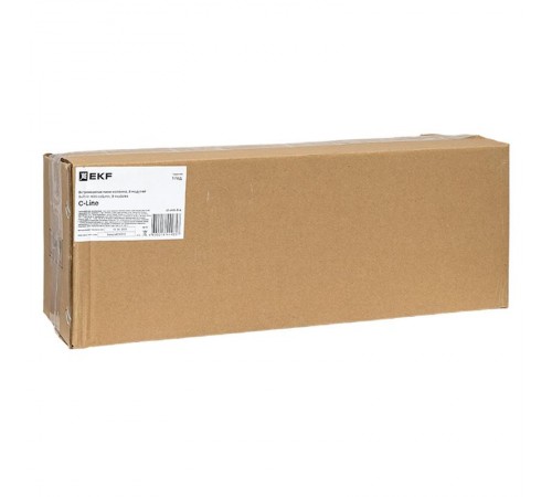 Встраиваемая мини-колонна, 8 модулей=4 поста C-Line выдвижная   cl-vmk-8-s  EKF