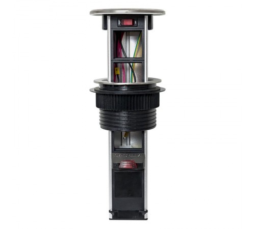 Встраиваемая мини-колонна, 8 модулей=4 поста C-Line выдвижная   cl-vmk-8-s  EKF