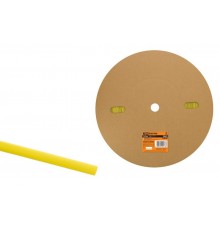 Термоусаживаемая трубка ТУТнг 6/3 желтая (100 м/ролл)   SQ0518-0002  TDM