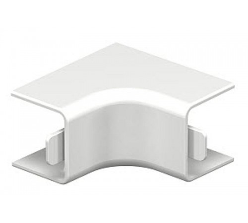 Крышка внутреннего угла кабельного канала WDK 20x20 мм (ПВХ,светло-серый) (WDK HI20020LGR)  6182011  OBO Bettermann