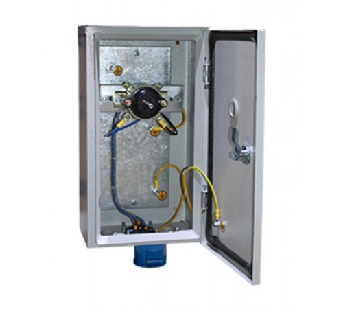 ЯВШ 3х63 У2, 3 полюса, 63А, IP54, ящик с пакетным выключателем и разъёмом (ЭТ)  ET053375  Электротехник