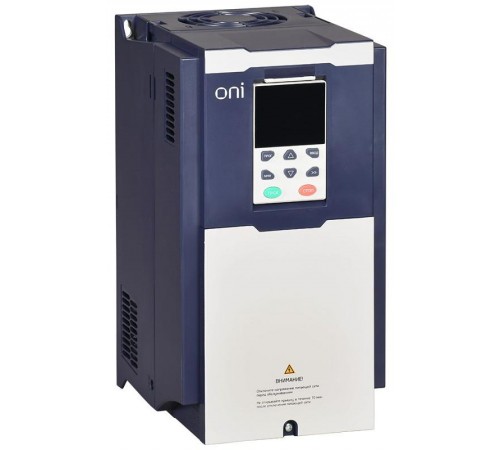 Преобразователь частоты K750 380В 3Ф 7,5-11кВт 17-25А со встроенным тормозом K750-33-75N11TM  ONI