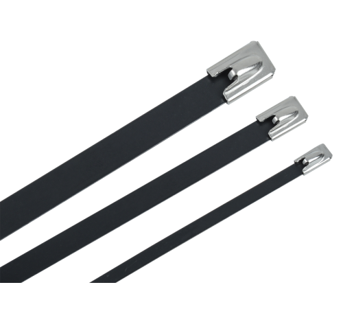 Хомут стальной ХСт 7,9х800мм с пол. покр. (100шт/упак)  UHS11-D079-800-100  IEK