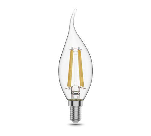 Лампа светодиодная Black LED Filament Свеча на ветру E14 11W 750lm 4100K  104801211  Gauss