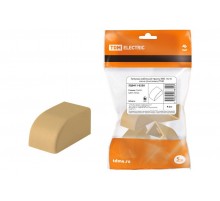 Заглушка кабельной трассы КМЗ 15х10 сосна (4 шт./комп.)  SQ0411-0230  TDM