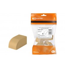 Заглушка кабельной трассы КМЗ 15х10 сосна (4 шт./комп.)  SQ0411-0230  TDM