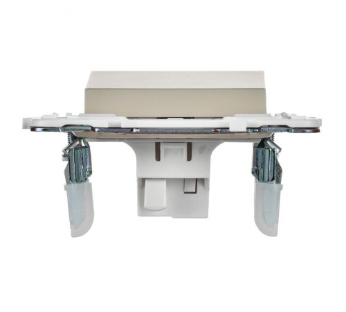 SKANDY Выключатель 1-клавишный кнопоч. 10А SK-V14B бежевый  SK-V17-0-10-K10  IEK