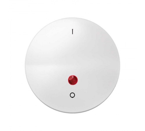 Simon 88 Клавиша для выключателя одноклавишного двухполюсного с контрольной подсветкой, с пиктограммой, S88,  88032-30  Simon