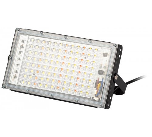 Фитопрожектор для растений светодиодный FITO-80W-Ra90-LED-Y полного спектра  Б0057284  ЭРА