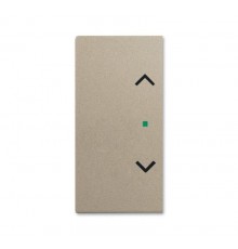 SRB-2-93 Клавиша двойная free@home, жалюзи, Basic 55, цвет шампань  6220-0-0659   2CKA006220A0659  ABB