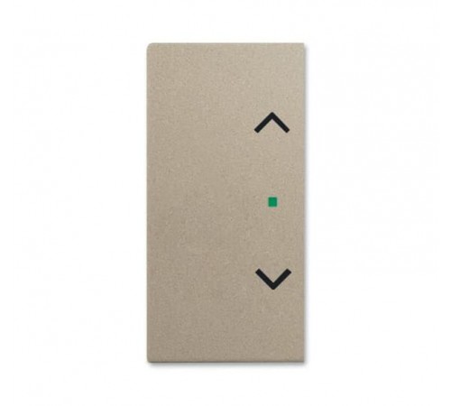 SRB-2-93 Клавиша двойная free@home, жалюзи, Basic 55, цвет шампань  6220-0-0659   2CKA006220A0659  ABB