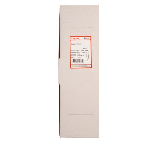 Хомут PL12. плоский двойной замок. черный 9х760  26457  DKC