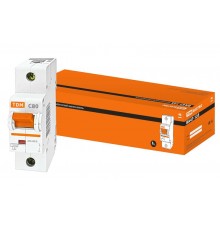 Выключатель автоматический однополюсный ВА47-125 80А C 15кА  SQ0208-0058  TDM