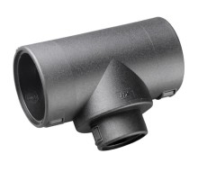 Т-фитинг TPS, нейлон 6, черный, d16, d16, d12, TPS161612  7TCA298010R0824  ABB